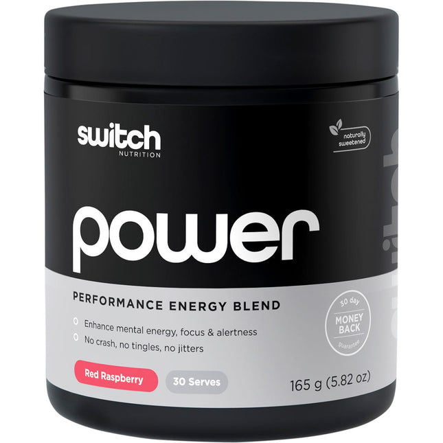 Switch Nutrition - Power Performance Energy Blend Red Raspberry