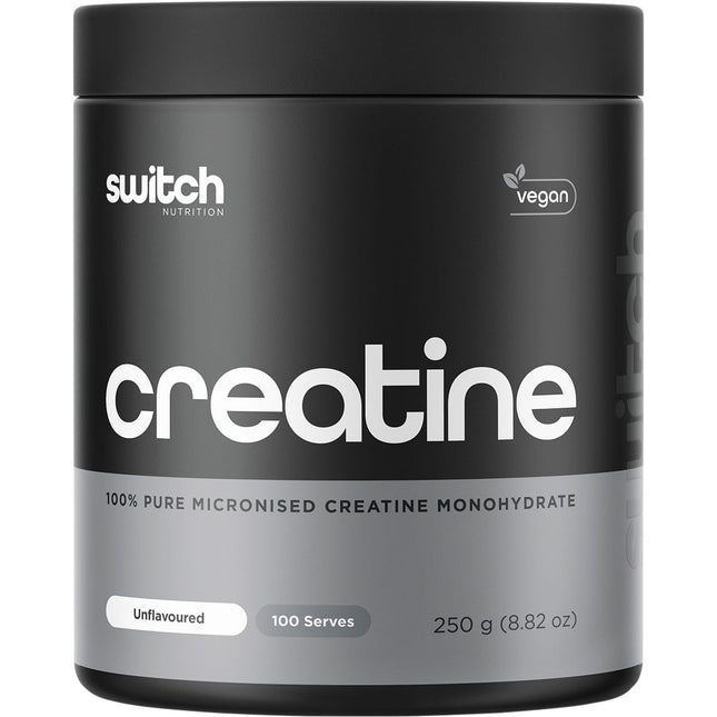 Switch Nutrition - Creatine 100% Pure Micronized Monohydrate Unflavoured - 250g
