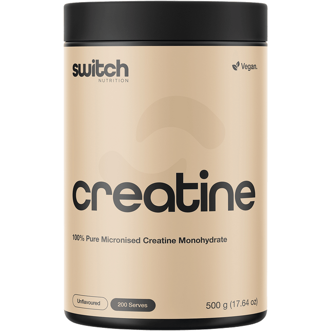 Switch Nutrition Creatine 100% Pure Micronized Monohydrate Unflavoured 500g