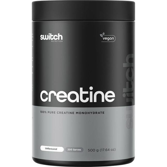 Switch Nutrition - Creatine 100% Pure Micronized Monohydrate Unflavoured