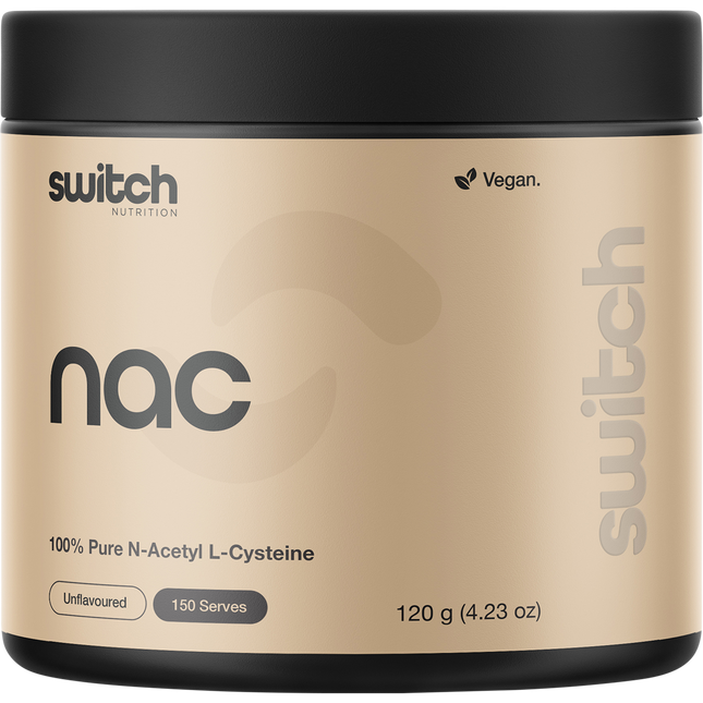 Switch Nutrition NAC N-Acetyl L-Cystine Unflavoured 120g
