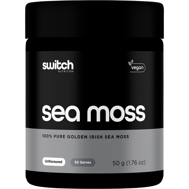 Switch Nutrition Sea Moss 100% Pure Golden Irish Sea Moss 50g