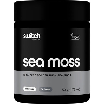 Switch Nutrition - Sea Moss 100% Pure Golden Irish Sea Moss
