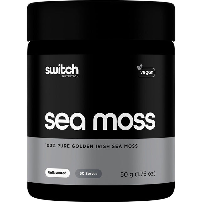 Switch Nutrition - Sea Moss 100% Pure Golden Irish Sea Moss