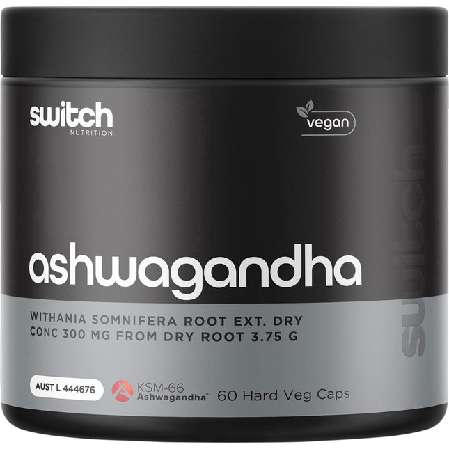 Switch Nutrition - Ashwagandha - 60 Caps
