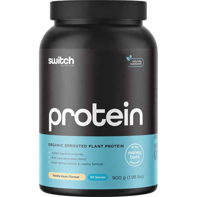 SWITCH NUTRITION - PROTEIN ORGANIC SPROUTED PLANT 900G