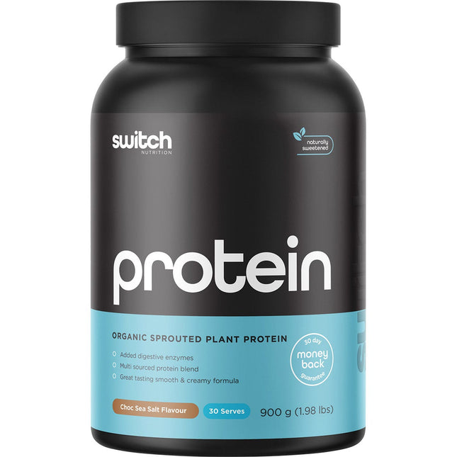 SWITCH NUTRITION - PROTEIN ORGANIC SPROUTED PLANT 900G