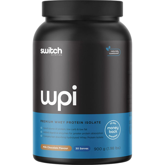 SWITCH NUTRITION - WPI PREMIUM WHEY PROTEIN ISOLATE 900G