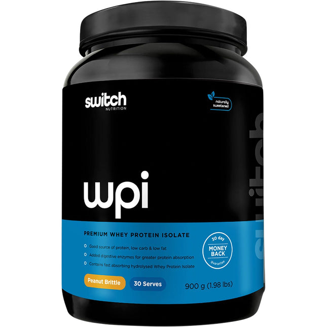 Switch Nutrition - WPI Premium Whey Protein Isolate Peanut Brittle
