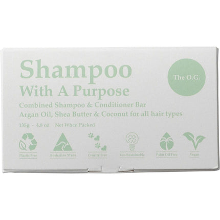 SHAMPOO & CONDITIONER BAR HAIR 135G
