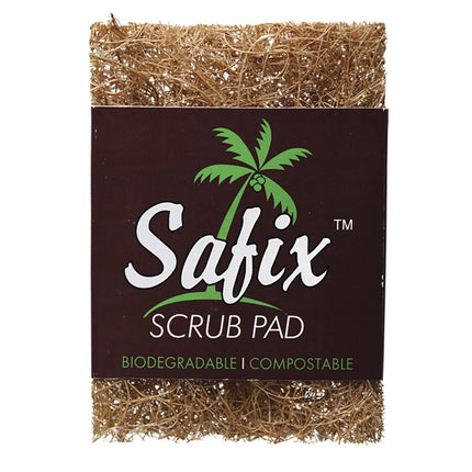 SAFIX Scrub Pad Biodegradable & Compostable | Personal Care Product