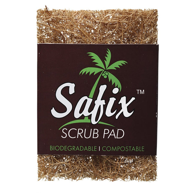 SAFIX Scrub Pad Biodegradable & Compostable | Personal Care Product