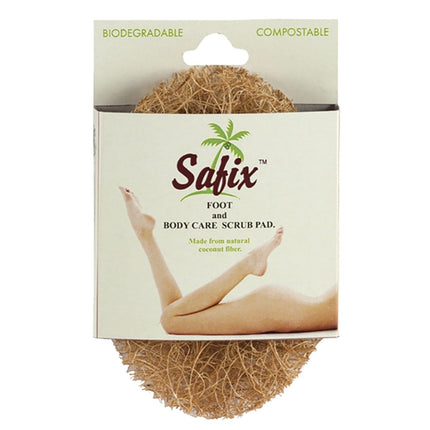 Safix - Foot & Body Scrub Pad Biodegradable & Compostable