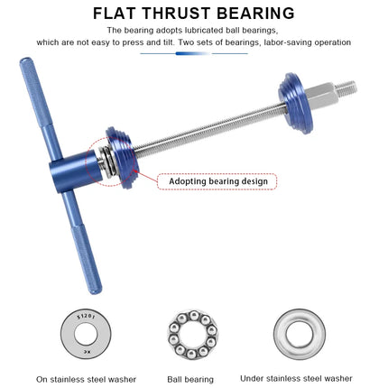 RIDERACE Bottom Bracket Tool  MTB/Road Bike Headset Press, Cycling Repair Tool.
