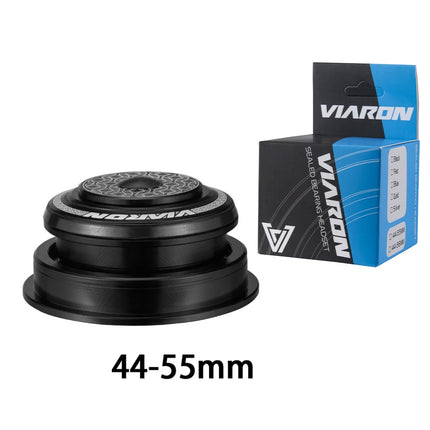 MTB Road Bike Internal Thread-less Headset SEMI-INTEGRATED CNC Headset 1 1/8"-1 1/2" Sealed Bearing Straight Tapered Fork Headset