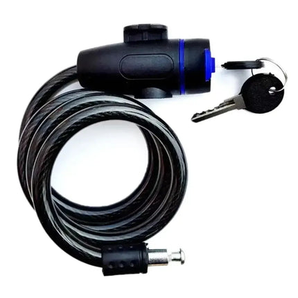 80cm Heavy Duty Anti-Theft Motorcycle/Bike Lock with 2 Keys.