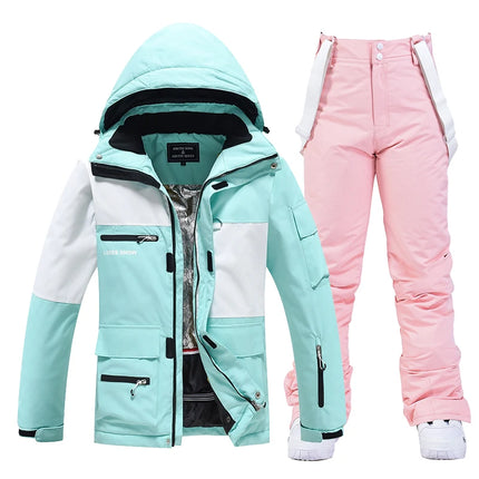 '-30, Women s Ski Clothes, Snowboarding Suit Sets, Snow Ski Jackets, Skiing Jackets and Pants, Snow Ski Suit for Men and Women