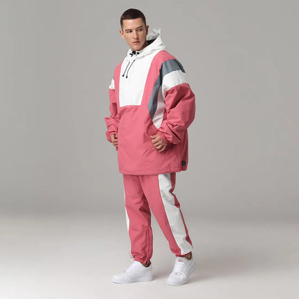 Searipe Warm Ski Suit Women Men Waterproof Windproof Couple Snowboarding Jacket Pants Set Female Snow Costumes Outdoor Unisex