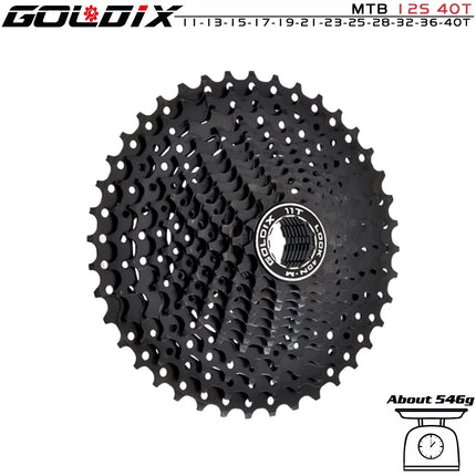 GOLDIX MTB Cassette 8/9/10/11/12 Speed 40-50T for Shimano/SRAM