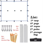 with 6rope6peg 2pole