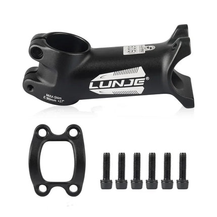 Ultralight 17° Aluminum Bike Stem  MTB & Road Bicycle 31.8mm
