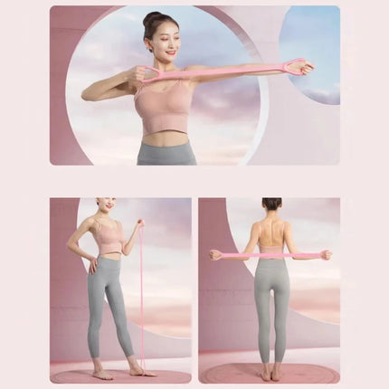 8-Shaped Fitness Resistance Band for Home Workouts