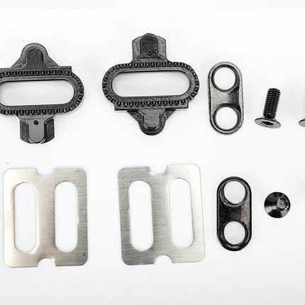 TANKE Mountain Bike Pedals SPD Dual Clipless & Flat Aluminum Pedals with 3 Sealed Bearings