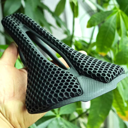 GOLDIX 3D Printed Carbon Bicycle Saddle  Ultralight for MTB & Road Racing