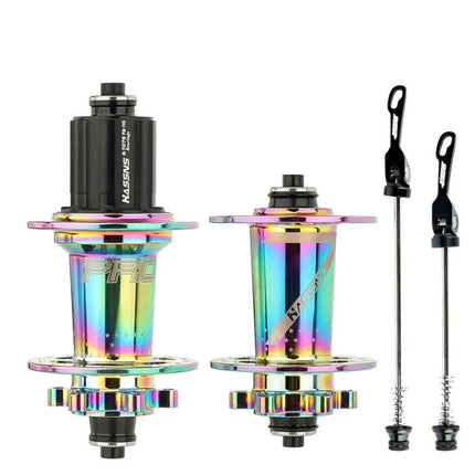 HASSNS PRO7 MTB Rear Hub 32/36 Holes Bearing Freehub with Quick Release, 6 Pawl, 7-12 Speed