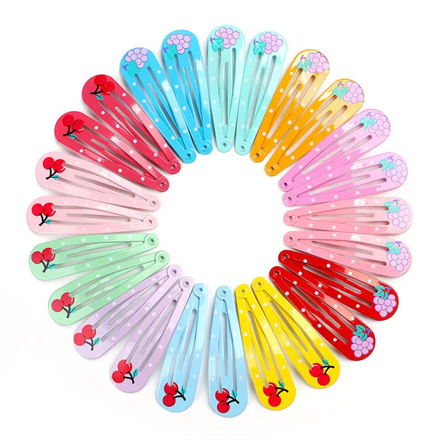 Hair Accessories Set - Flower Hair Clips for Girls