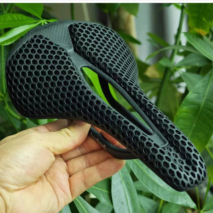 GOLDIX 3D Printed Carbon Bicycle Saddle  Ultralight for MTB & Road Racing