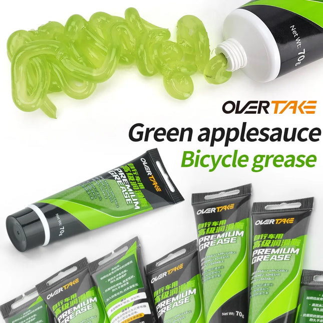 Green Applesauce Bicycle Grease  Hub & Bearing Lubricant for Shimano & SRAM