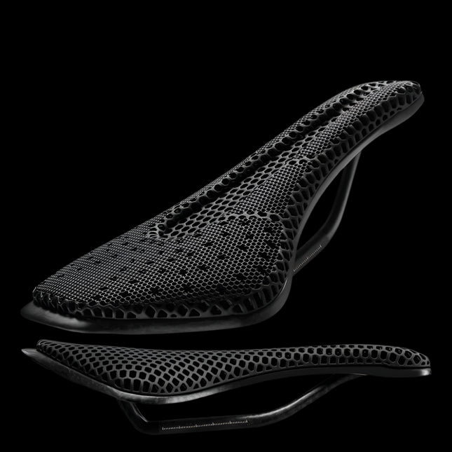 RYET 3D Printed Ultralight Carbon Saddle  Hollow, Comfortable Cushion for MTB & Road Racing