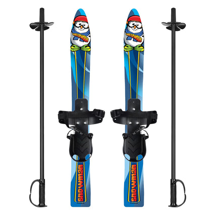 Лыжи Primary Ski Double Board Children's Plastic Snowboard Outdoor Snow Leisure Sports Supplies Sled горные лыжи