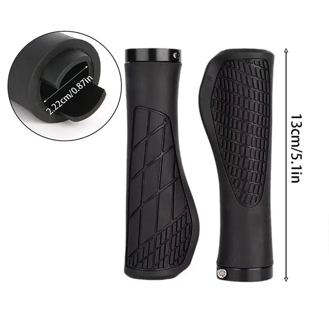 Anti-Slip Shockproof Mountain Bike Handlebar Grips  Ergonomic Lockable