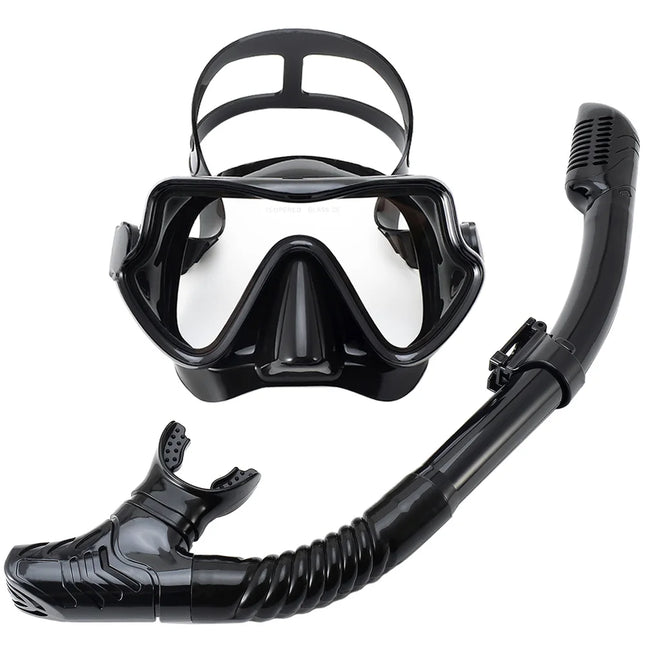 Professional Anti-Fog Scuba Diving Mask & Snorkel Set for Adults