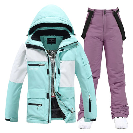 '-30, Women s Ski Clothes, Snowboarding Suit Sets, Snow Ski Jackets, Skiing Jackets and Pants, Snow Ski Suit for Men and Women