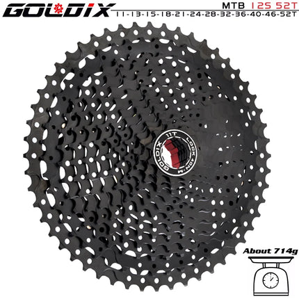 GOLDIX MTB Cassette 8/9/10/11/12 Speed 40-50T for Shimano/SRAM