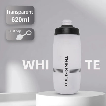 ThinkRider Bicycle Water Bottle  Large Capacity, Plastic, Portable, for MTB & Road Cycling