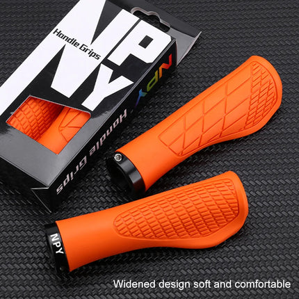 MTB Shockproof Anti-Slip Lockable Bicycle Grips  Ergonomic Rubber Ball Handle