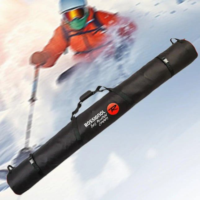 Ski Equipment Storage Bag Wear Resistant Portable Water Resistant Ski Case Hand Bag for Skiing Winter Sports Travel Snowboarding