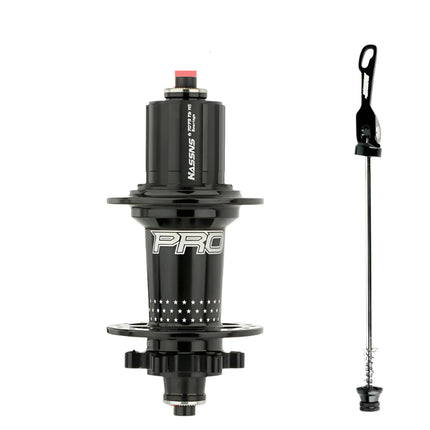 HASSNS PRO7 MTB Rear Hub 32/36 Holes Bearing Freehub with Quick Release, 6 Pawl, 7-12 Speed