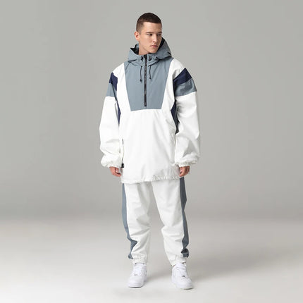 Searipe Warm Ski Suit Women Men Waterproof Windproof Couple Snowboarding Jacket Pants Set Female Snow Costumes Outdoor Unisex