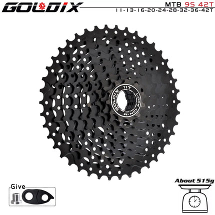 GOLDIX MTB Cassette 8/9/10/11/12 Speed 40-50T for Shimano/SRAM