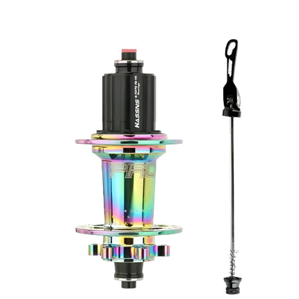 HASSNS PRO7 MTB Rear Hub 32/36 Holes Bearing Freehub with Quick Release, 6 Pawl, 7-12 Speed