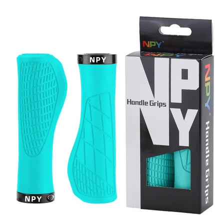 MTB Rubber Lock-On Bicycle Grips  Shockproof & Anti-Slip