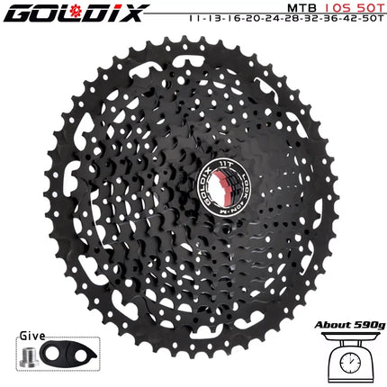 GOLDIX MTB Cassette 8/9/10/11/12 Speed 40-50T for Shimano/SRAM