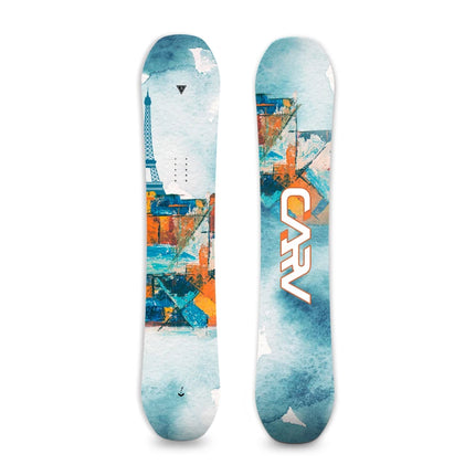 CARV2023 snowboard veneer set men and women beginner all-around board Japanese adult snowboard novice all-around board