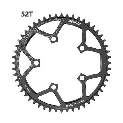 DECKAS 110BCD Chainring 36T-52T for Shimano SRAM 5 Bolt Road Bike Narrow Wide Crank