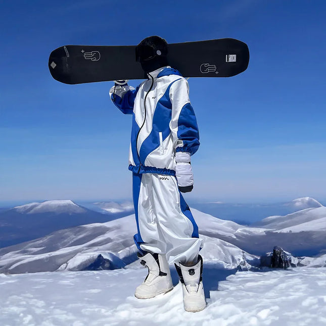 Waterproof Snow Suit Men Women Windproof Costumes Snowboarding Clothing Outdoor Skiing Sets Winter Jackets and Pants